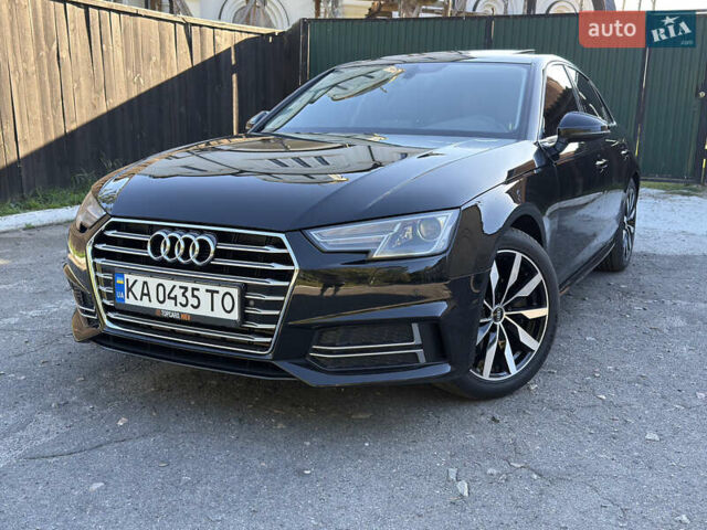 Ауди А4 2018 в Киеве на Automoto.ua Черный Ауди А4, объемом двигателя 1.98 л и пробегом 118 тыс. км за 22900 $, фото 2 на Automoto.ua