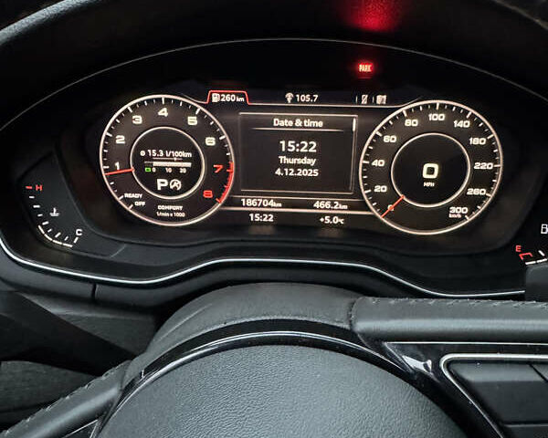 Черный Ауди А4, объемом двигателя 2 л и пробегом 186 тыс. км за 21000 $, фото 16 на Automoto.ua