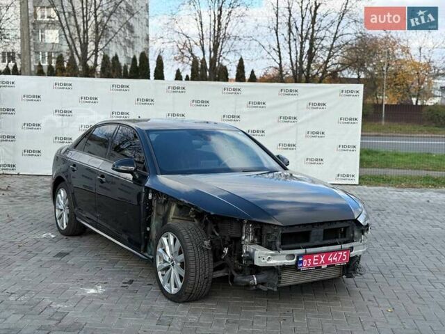Черный Ауди А4, объемом двигателя 2 л и пробегом 194 тыс. км за 12400 $, фото 1 на Automoto.ua