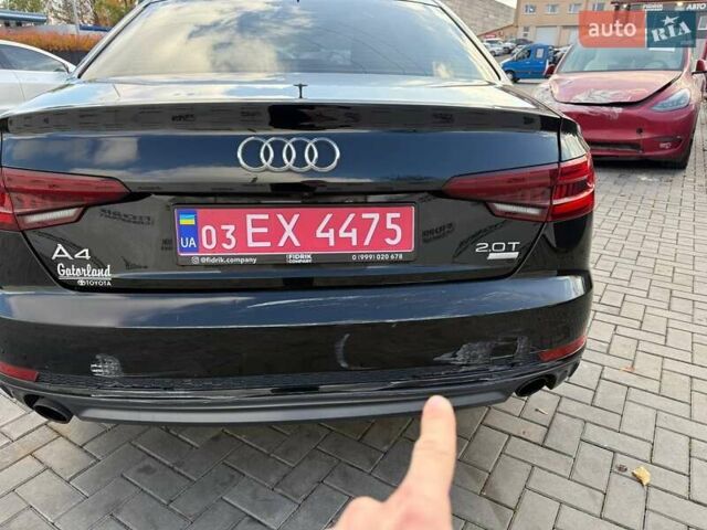 Черный Ауди А4, объемом двигателя 2 л и пробегом 194 тыс. км за 12400 $, фото 8 на Automoto.ua