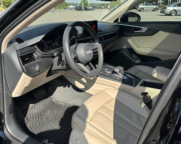 Ауді А4 2018 у Києві на Automoto.ua Чорний Ауді А4, об'ємом двигуна 1.98 л та пробігом 127 тис. км за 18000 $, фото 12 на Automoto.ua