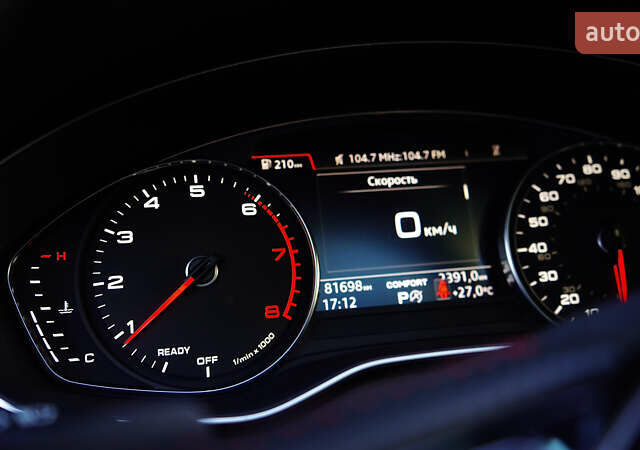 Ауди А4 2018 в Львове на Automoto.ua Черный Ауди А4, объемом двигателя 1.98 л и пробегом 82 тыс. км за 23500 $, фото 35 на Automoto.ua