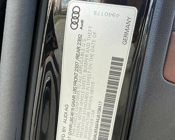 Черный Ауди А4, объемом двигателя 2 л и пробегом 194 тыс. км за 12400 $, фото 14 на Automoto.ua