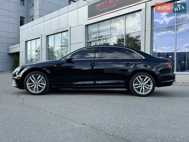 Ауді А4 2019 у Києві на Automoto.ua Чорний Ауді А4, об'ємом двигуна 1.98 л та пробігом 144 тис. км за 18999 $, фото 3 на Automoto.ua