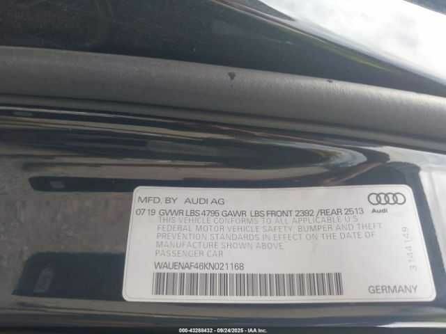 Черный Ауди А4, объемом двигателя 0 л и пробегом 119 тыс. км за 5900 $, фото 14 на Automoto.ua
