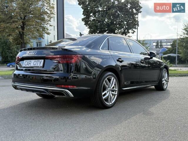 Ауді А4 2019 у Києві на Automoto.ua Чорний Ауді А4, об'ємом двигуна 1.98 л та пробігом 144 тис. км за 18999 $, фото 8 на Automoto.ua