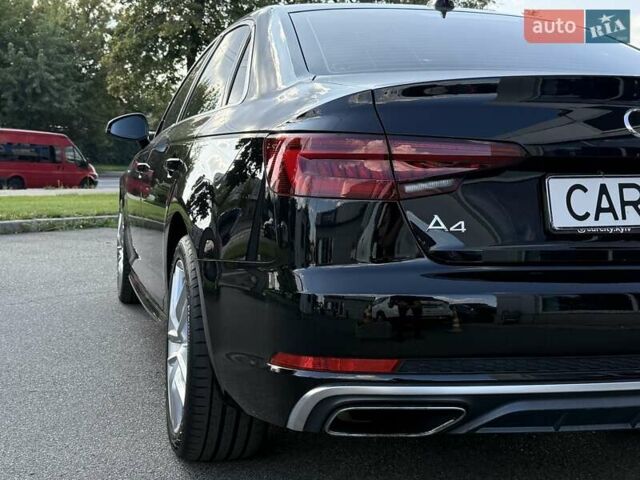Ауді А4 2019 у Києві на Automoto.ua Чорний Ауді А4, об'ємом двигуна 1.98 л та пробігом 144 тис. км за 18999 $, фото 10 на Automoto.ua
