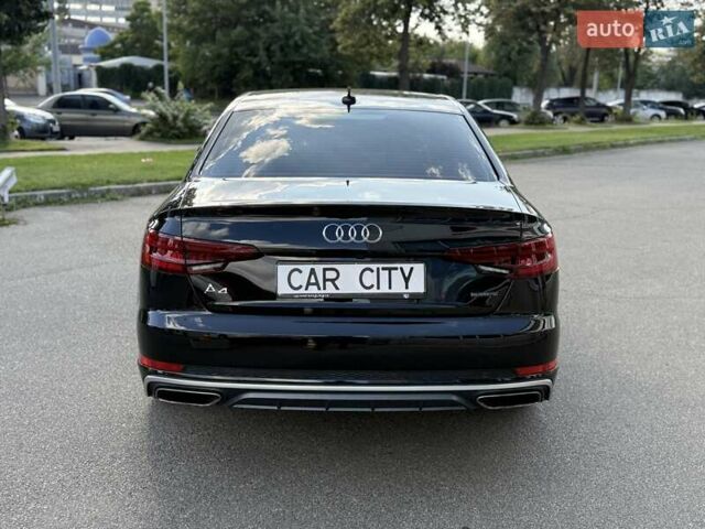 Ауді А4 2019 у Києві на Automoto.ua Чорний Ауді А4, об'ємом двигуна 1.98 л та пробігом 144 тис. км за 18999 $, фото 5 на Automoto.ua