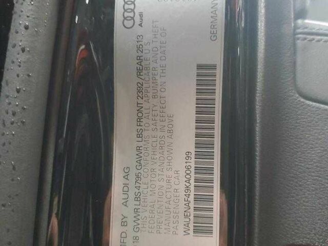 Черный Ауди А4, объемом двигателя 0 л и пробегом 47 тыс. км за 5000 $, фото 11 на Automoto.ua