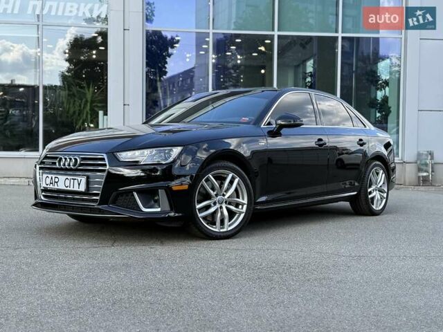 Ауді А4 2019 у Києві на Automoto.ua Чорний Ауді А4, об'ємом двигуна 1.98 л та пробігом 144 тис. км за 18999 $, фото 2 на Automoto.ua