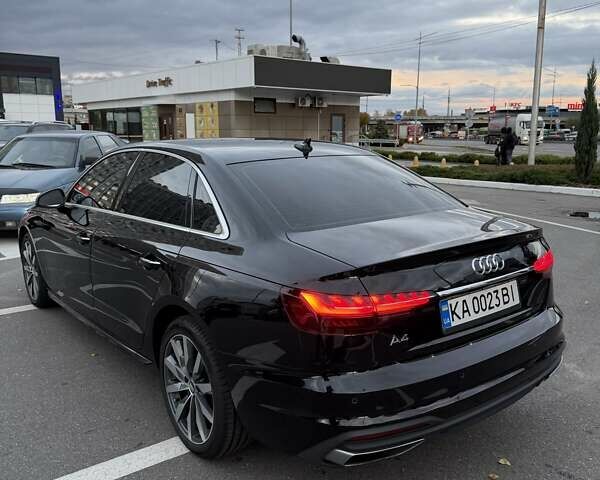 Ауді А4 2020 у Києві на Automoto.ua Чорний Ауді А4, об'ємом двигуна 1.98 л та пробігом 120 тис. км за 22500 $, фото 2 на Automoto.ua