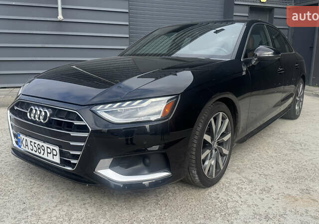 Ауді А4 2020 у Києві на Automoto.ua Чорний Ауді А4, об'ємом двигуна 1.98 л та пробігом 60 тис. км за 26999 $, фото 1 на Automoto.ua