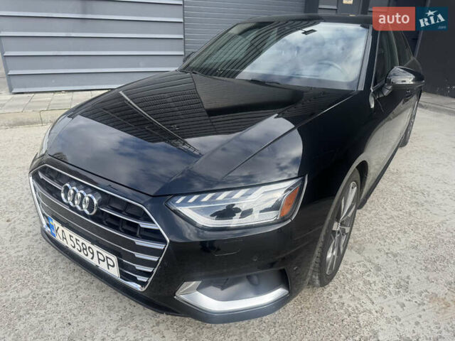 Ауді А4 2020 у Києві на Automoto.ua Чорний Ауді А4, об'ємом двигуна 1.98 л та пробігом 60 тис. км за 26999 $, фото 4 на Automoto.ua