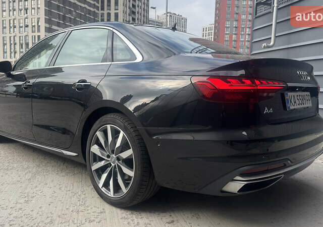 Ауді А4 2020 у Києві на Automoto.ua Чорний Ауді А4, об'ємом двигуна 1.98 л та пробігом 60 тис. км за 26999 $, фото 9 на Automoto.ua