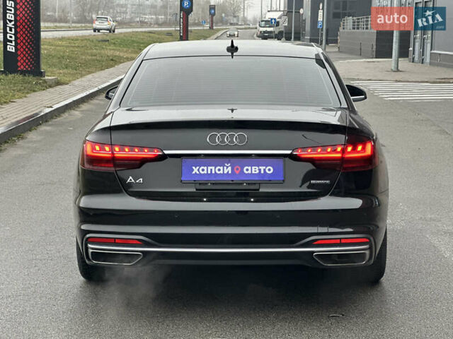 Черный Ауди А4, объемом двигателя 1.98 л и пробегом 44 тыс. км за 28500 $, фото 4 на Automoto.ua