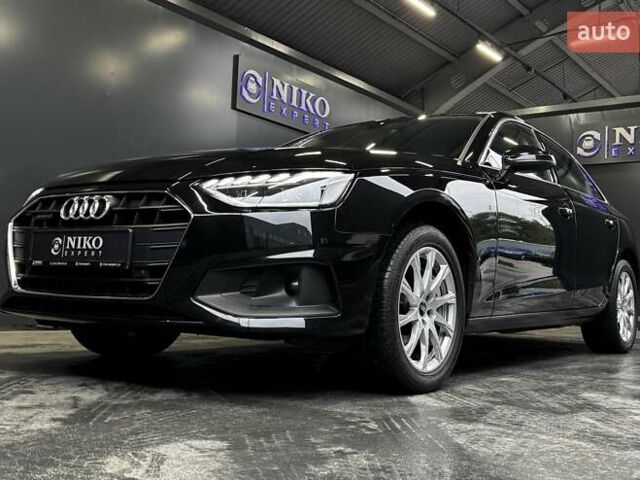 Ауди А4 2023 в Киеве на Automoto.ua Черный Ауди А4, объемом двигателя 2 л и пробегом 44 тыс. км за 36600 $, фото 1 на Automoto.ua