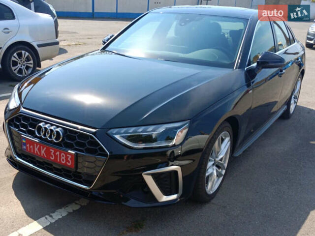 Черный Ауди А4, объемом двигателя 1.98 л и пробегом 44 тыс. км за 33400 $, фото 1 на Automoto.ua