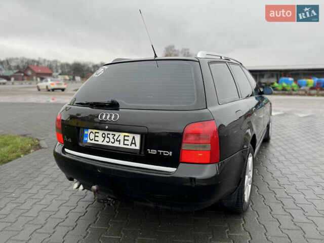 Черный Ауди А4, объемом двигателя 1.9 л и пробегом 394 тыс. км за 3500 $, фото 8 на Automoto.ua