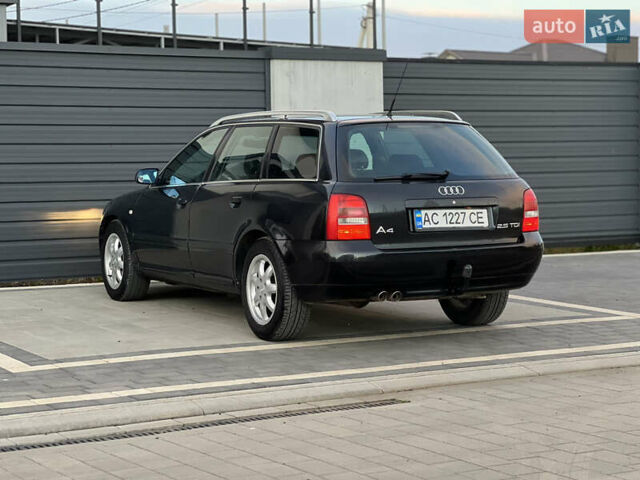 Черный Ауди А4, объемом двигателя 2.5 л и пробегом 429 тыс. км за 3650 $, фото 6 на Automoto.ua