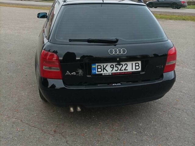 Черный Ауди А4, объемом двигателя 1.9 л и пробегом 350 тыс. км за 4200 $, фото 3 на Automoto.ua