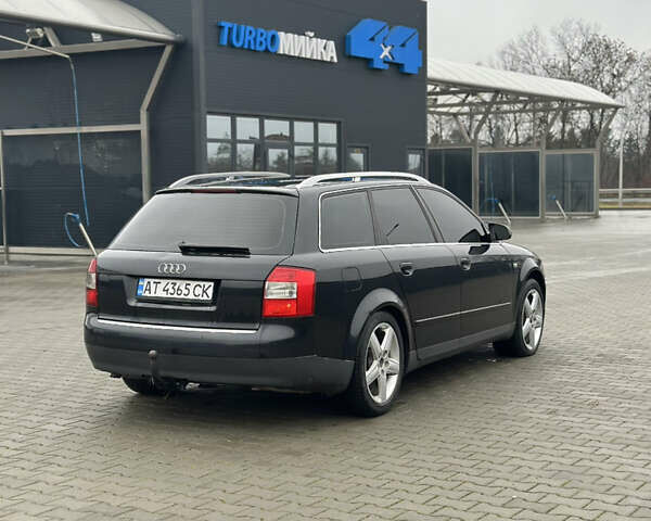 Черный Ауди А4, объемом двигателя 2.5 л и пробегом 330 тыс. км за 4750 $, фото 3 на Automoto.ua