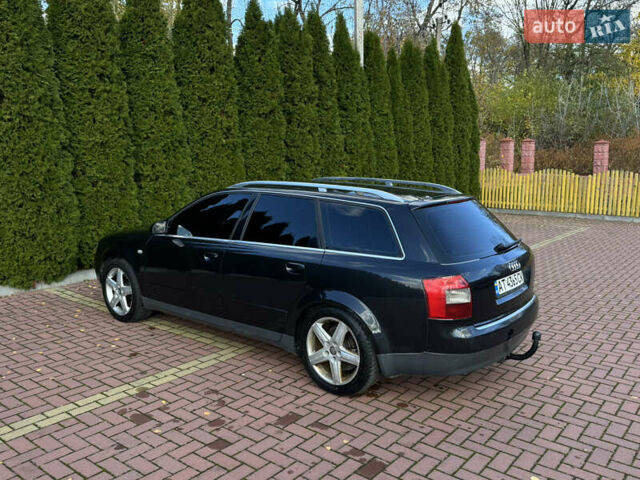 Ауді А4 2001 у Хмельницькому на Automoto.ua Чорний Ауді А4, об'ємом двигуна 2.5 л та пробігом 335 тис. км за 4500 $, фото 13 на Automoto.ua
