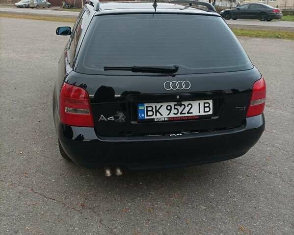 Черный Ауди А4, объемом двигателя 1.9 л и пробегом 345 тыс. км за 4200 $, фото 6 на Automoto.ua
