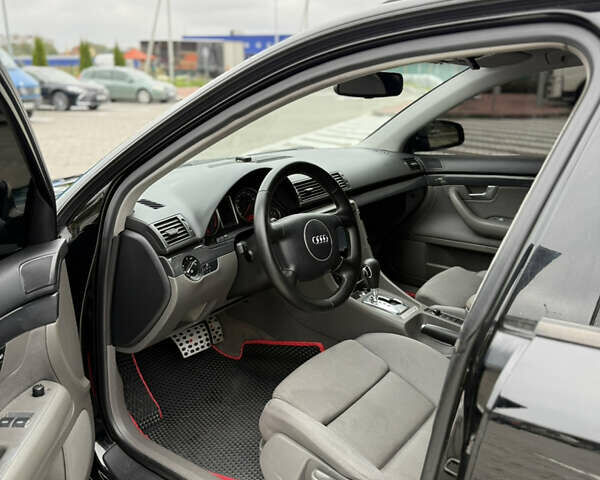 Черный Ауди А4, объемом двигателя 2 л и пробегом 304 тыс. км за 4850 $, фото 17 на Automoto.ua