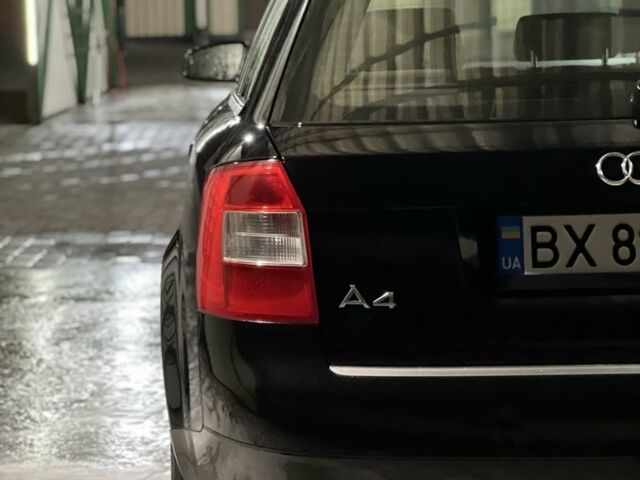 Черный Ауди А4, объемом двигателя 2 л и пробегом 285 тыс. км за 5500 $, фото 3 на Automoto.ua