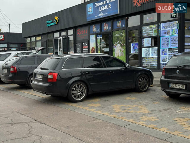 Черный Ауди А4, объемом двигателя 1.8 л и пробегом 233 тыс. км за 6500 $, фото 1 на Automoto.ua