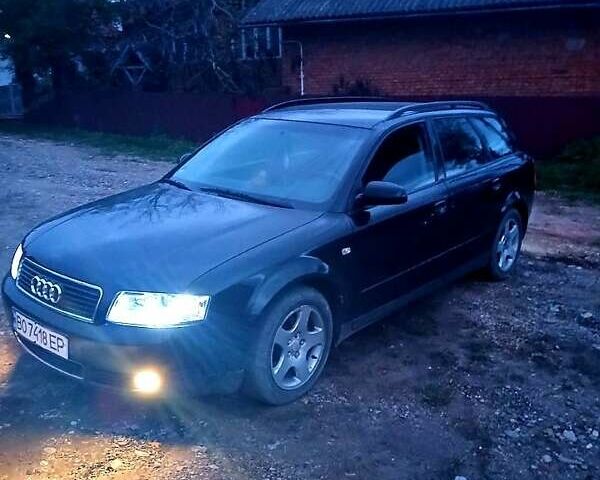 Чорний Ауді А4, об'ємом двигуна 2 л та пробігом 266 тис. км за 4800 $, фото 1 на Automoto.ua