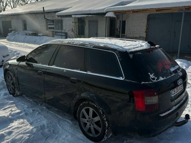 Черный Ауди А4, объемом двигателя 2.5 л и пробегом 390 тыс. км за 2800 $, фото 2 на Automoto.ua