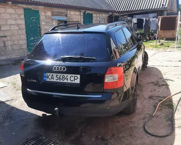 Черный Ауди А4, объемом двигателя 2.5 л и пробегом 313 тыс. км за 4400 $, фото 7 на Automoto.ua