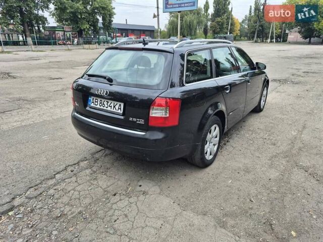Чорний Ауді А4, об'ємом двигуна 2.5 л та пробігом 243 тис. км за 5000 $, фото 9 на Automoto.ua