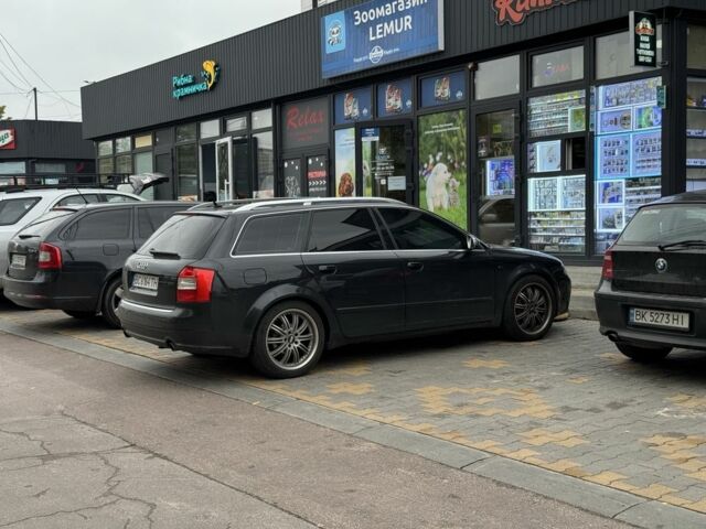 Черный Ауди А4, объемом двигателя 1.8 л и пробегом 233 тыс. км за 6600 $, фото 2 на Automoto.ua