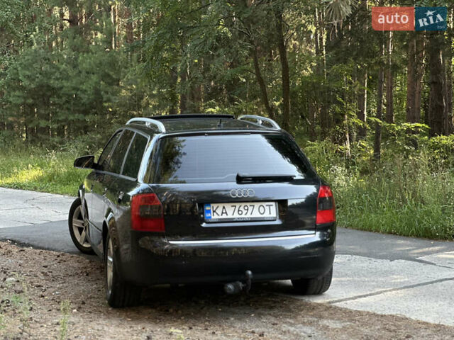 Черный Ауди А4, объемом двигателя 2.5 л и пробегом 378 тыс. км за 6200 $, фото 3 на Automoto.ua