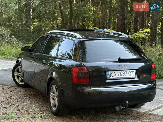 Черный Ауди А4, объемом двигателя 2.5 л и пробегом 378 тыс. км за 6200 $, фото 2 на Automoto.ua
