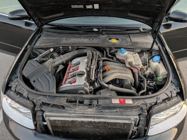 Черный Ауди А4, объемом двигателя 2 л и пробегом 252 тыс. км за 4300 $, фото 22 на Automoto.ua