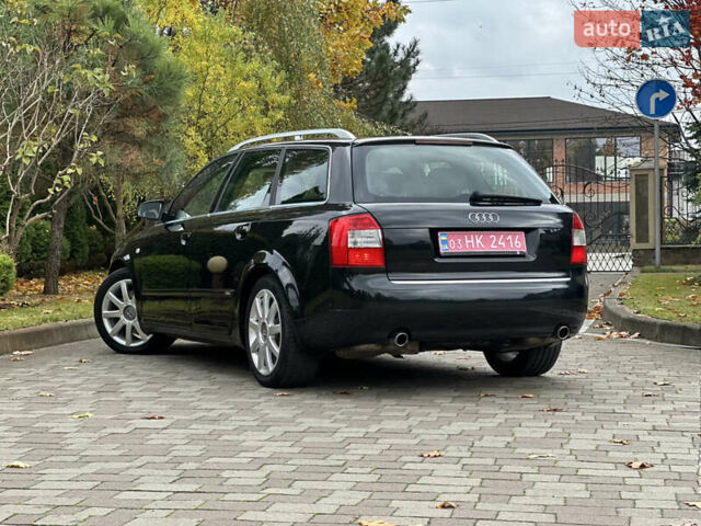 Ауді А4 2004 у Сарнах на Automoto.ua Чорний Ауді А4, об'ємом двигуна 1.8 л та пробігом 221 тис. км за 5950 $, фото 10 на Automoto.ua