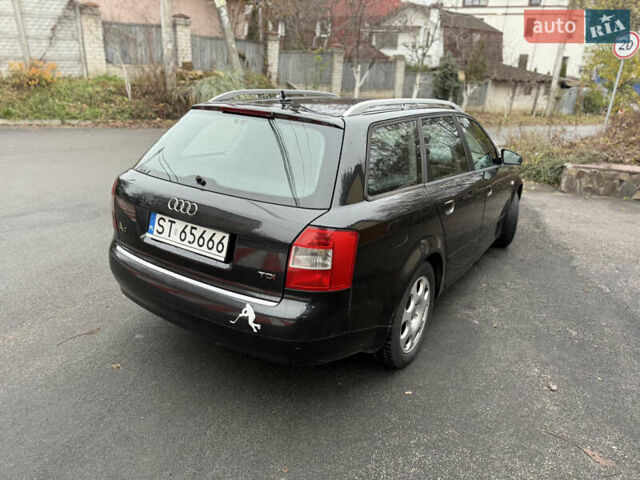 Черный Ауди А4, объемом двигателя 1.9 л и пробегом 300 тыс. км за 2850 $, фото 2 на Automoto.ua