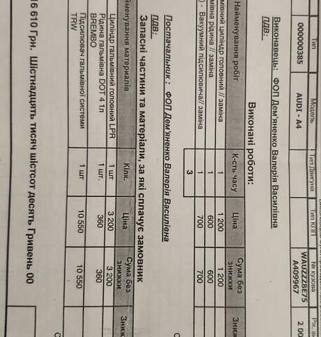 Черный Ауди А4, объемом двигателя 2.5 л и пробегом 328 тыс. км за 6000 $, фото 27 на Automoto.ua