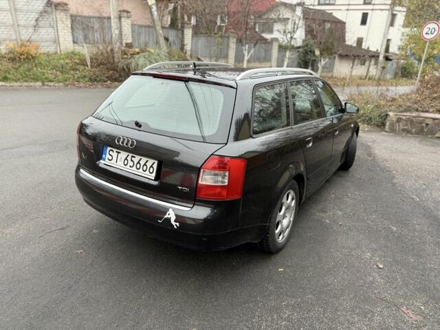 Черный Ауди А4, объемом двигателя 1.9 л и пробегом 300 тыс. км за 2850 $, фото 2 на Automoto.ua