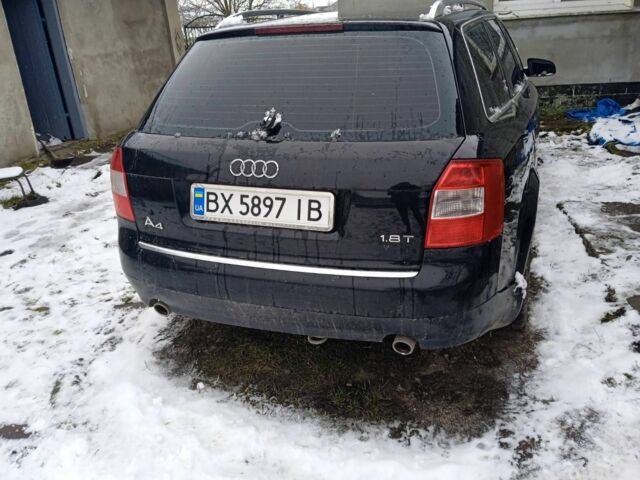 Черный Ауди А4, объемом двигателя 1.8 л и пробегом 293 тыс. км за 3000 $, фото 6 на Automoto.ua