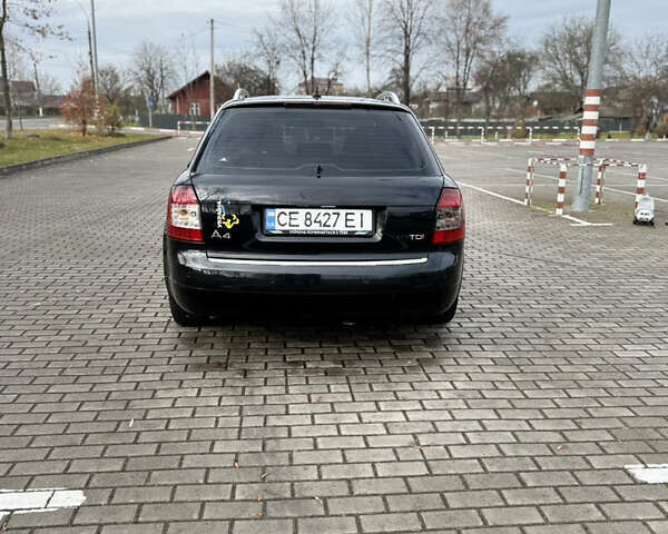 Черный Ауди А4, объемом двигателя 1.9 л и пробегом 315 тыс. км за 3999 $, фото 4 на Automoto.ua