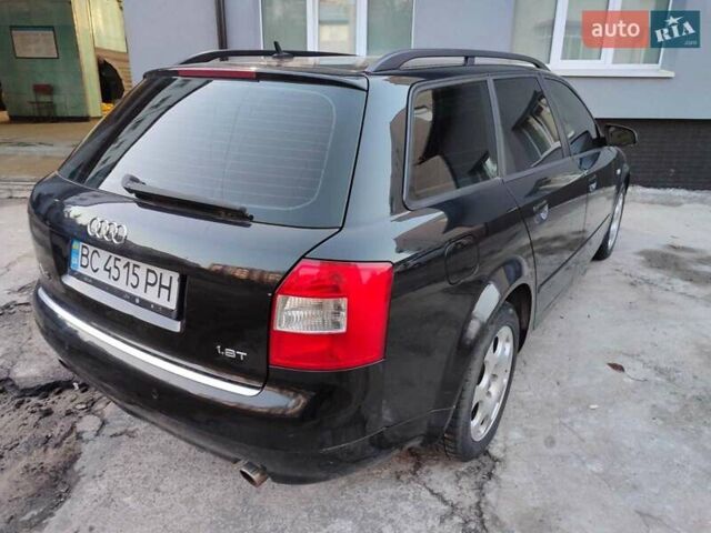 Черный Ауди А4, объемом двигателя 1.8 л и пробегом 274 тыс. км за 5750 $, фото 3 на Automoto.ua