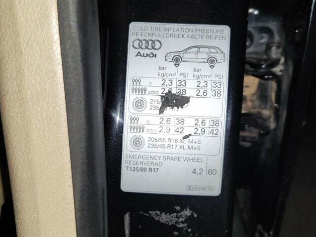 Чорний Ауді А4, об'ємом двигуна 2.5 л та пробігом 328 тис. км за 4700 $, фото 18 на Automoto.ua