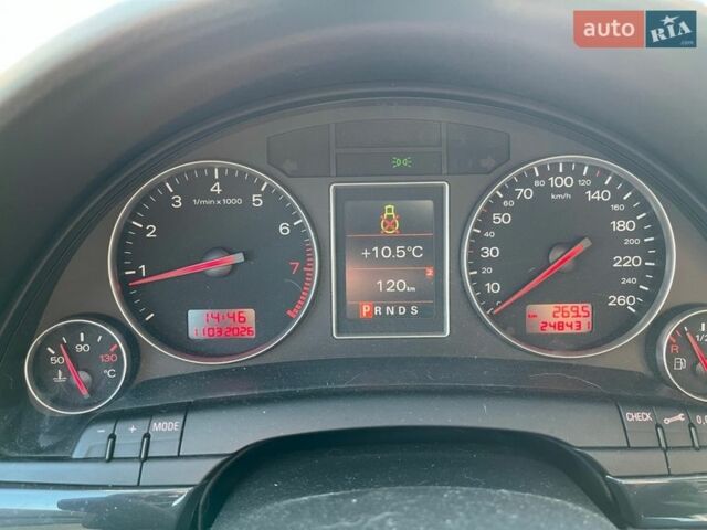 Черный Ауди А4, объемом двигателя 1.98 л и пробегом 249 тыс. км за 5600 $, фото 10 на Automoto.ua