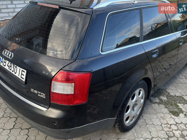 Черный Ауди А4, объемом двигателя 2.5 л и пробегом 393 тыс. км за 4700 $, фото 10 на Automoto.ua