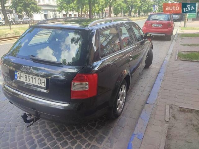Черный Ауди А4, объемом двигателя 1.6 л и пробегом 238 тыс. км за 6000 $, фото 1 на Automoto.ua