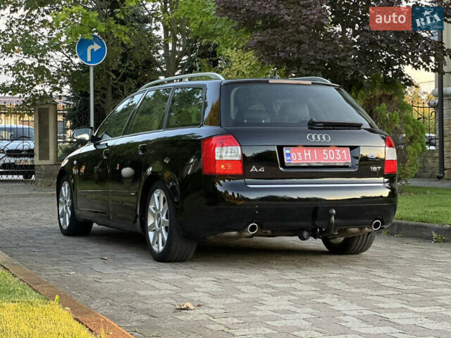 Черный Ауди А4, объемом двигателя 1.8 л и пробегом 224 тыс. км за 5950 $, фото 12 на Automoto.ua